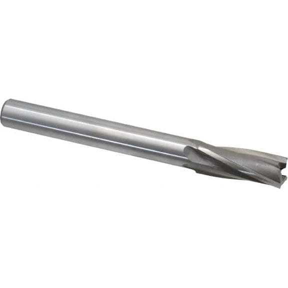 Value Collection 1/2" Diam, 7/16" Shank, Diam, 3 Flutes, Straight Shank, Interchangeable Pilot Counterbore
