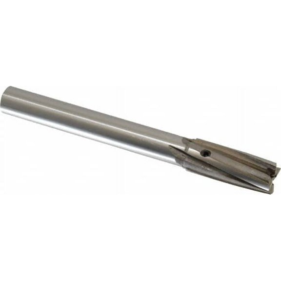 Value Collection 1/2" Diam, 7/16" Shank, Diam, 4 Flutes, Straight Shank, Interchangeable Pilot Counterbore
