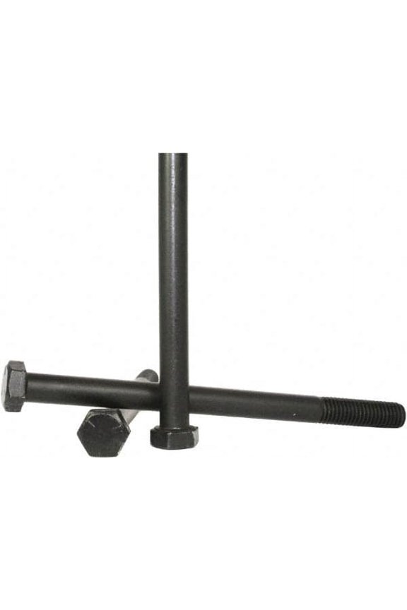 1-3/8 - 6 UNC, 6" Length Under Head Hex Head Cap Screw Partially Threaded, Grade 8 Alloy Steel, Uncoated, 2-1/16" Hex