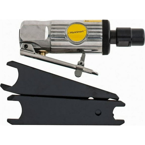 Value Collection 1/4" Collet, Straight Handle, Air Straight Die Grinder 25,000 RPM, Front Exhaust, 4 CFM, 0.3 hp, 90 psi, 1/4 NPT Inlet