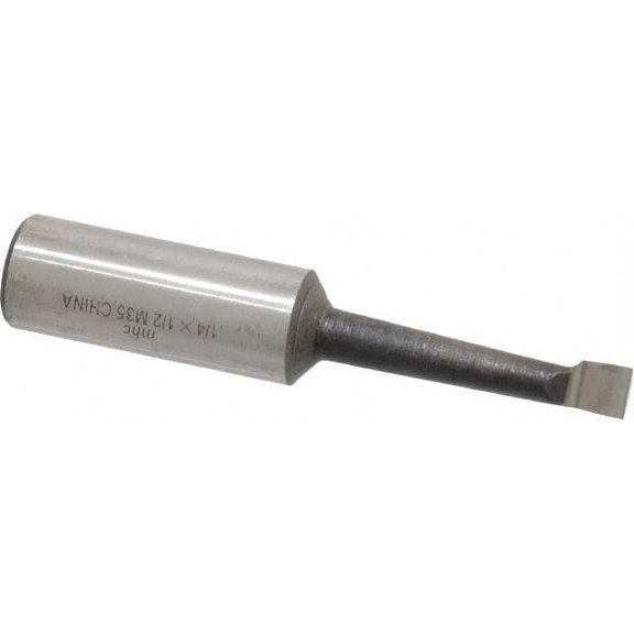 Value Collection 1/4" Min Bore Diam, 1-1/4" Max Bore Depth, 1/2 Shank Diam, Boring Bar