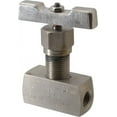 thumbnail image 1 of Value Collection 1/4" Pipe, Inline Hard Seat Needle Valve, 1 of 1