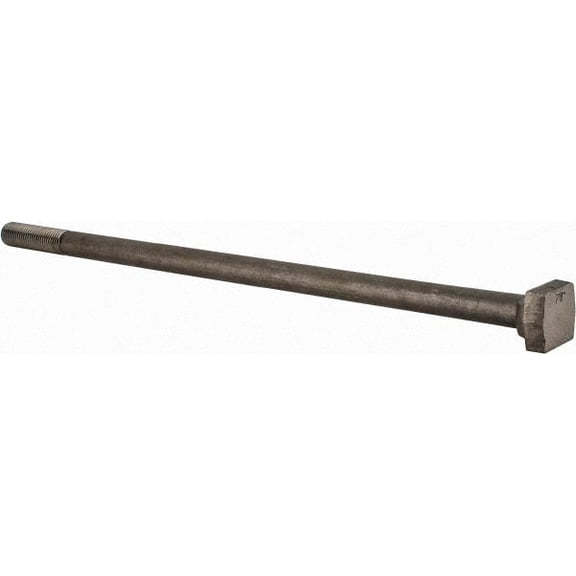 Value Collection 1-8, 4" Thread Length, 1" Slot Width, Uncoated, Steel T Slot Bolt 24" Length Under Head, Grade C-1045, 5, 1-3/4" Head Width x 5/8" Head Height