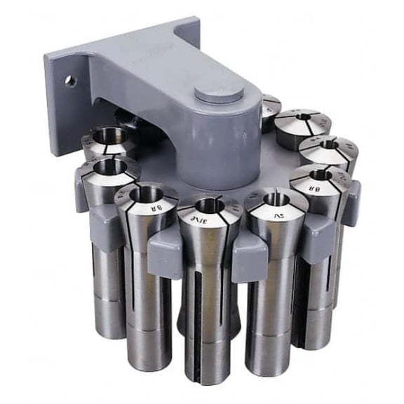 Value Collection 11 Piece, 1/8 to 3/4" Capacity, R8 Collet Set