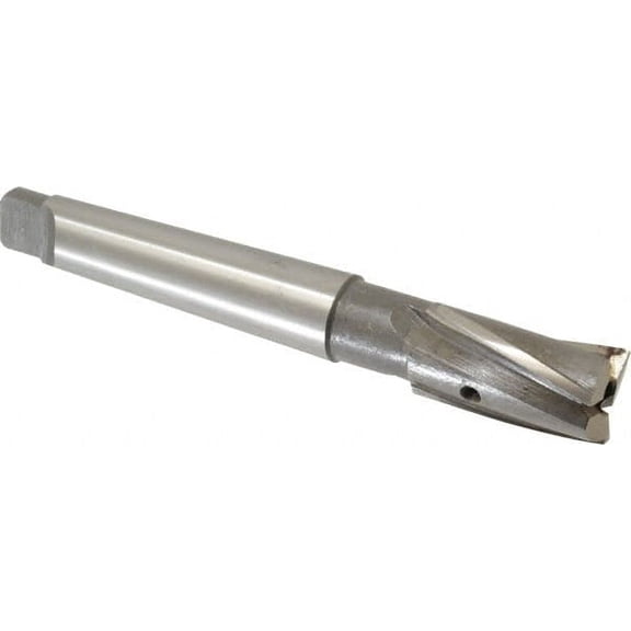 Value Collection 13/16" Diam, 3 Flutes, Morse Taper Shank, Interchangeable Pilot Counterbore