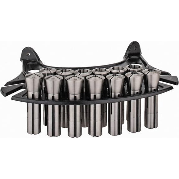 Value Collection 13 Piece, 1/8 to 7/8" Capacity, R8 Collet Set