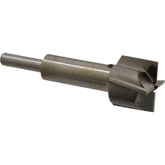 Value Collection 15/16" Diam, 1/4" Shank, Diam, 4 Flutes, Straight Shank, Interchangeable Pilot Counterbore
