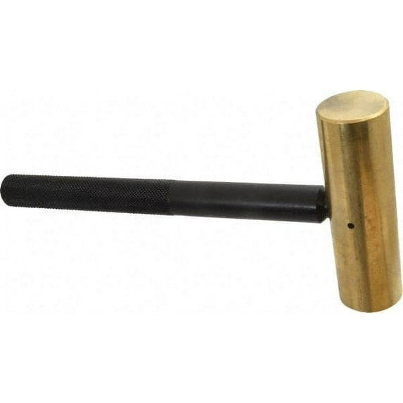Value Collection -2-1/2 Lb Brass Head Nonsparking Brass Hammer (4 Pack)