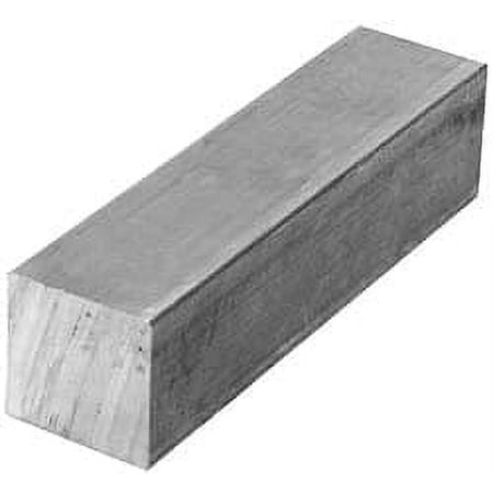 Value Collection 2-1/4 Inch Square x 12 Inch Long, Aluminum Square Bar