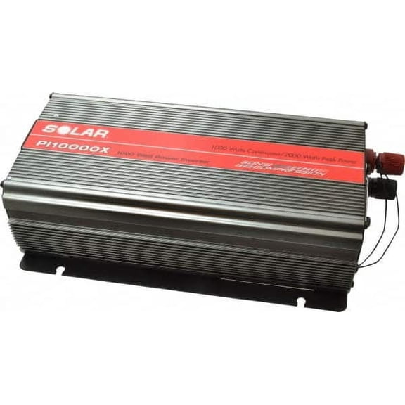 Value Collection 2 Connection, 12 VDC Input, 110 VAC Output, 2,000 Peak Wattage, Power Inverter 1,000 Watt Continuous Output Power