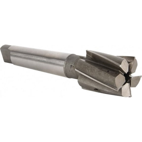 Value Collection 2" Diam, 5 Flutes, Morse Taper Shank, Interchangeable Pilot Counterbore