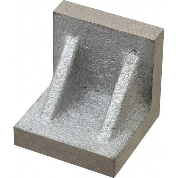 Value Collection 2" Wide x 2" Deep x 2" High Cast Iron Precision-Ground Angle Plate