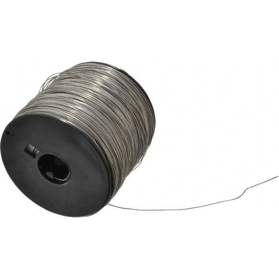 Value Collection 20 Gage, 0.032 Inch Diameter x 1,810 Ft. Long, 302/304 Safety Lock Wire 5 Lb. Shipping Weight