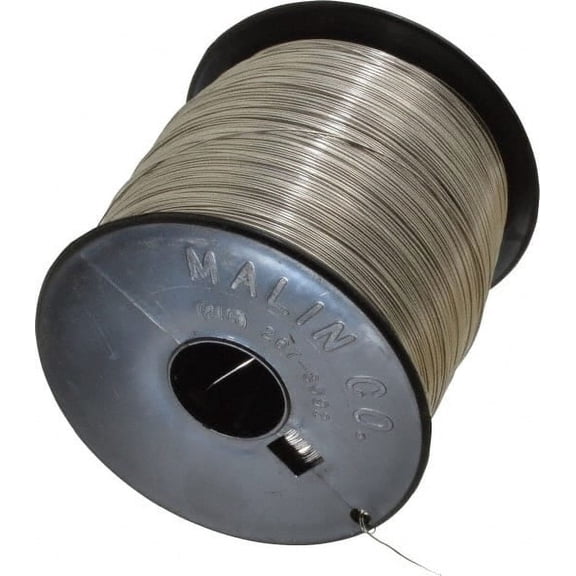 Value Collection 24 Gage, 0.02" Diameter x 4,625 Ft. Long, 302/304 Safety Lock Wire 5 Lb. Shipping Weight