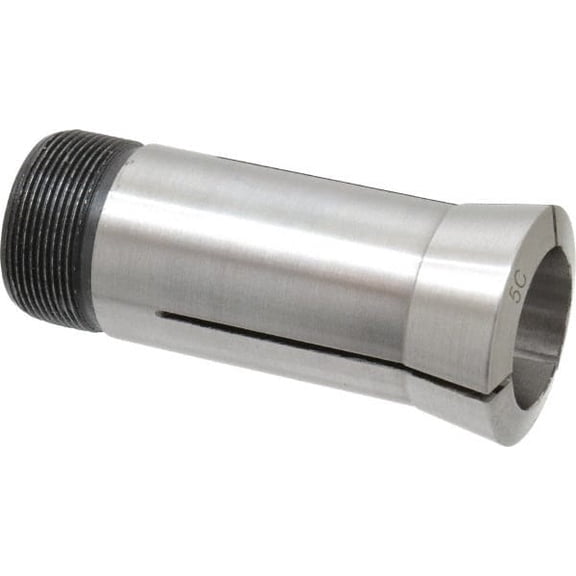 Value Collection 25 mm 5C Round Collet 1.047-24 Internal Thread Size, Steel