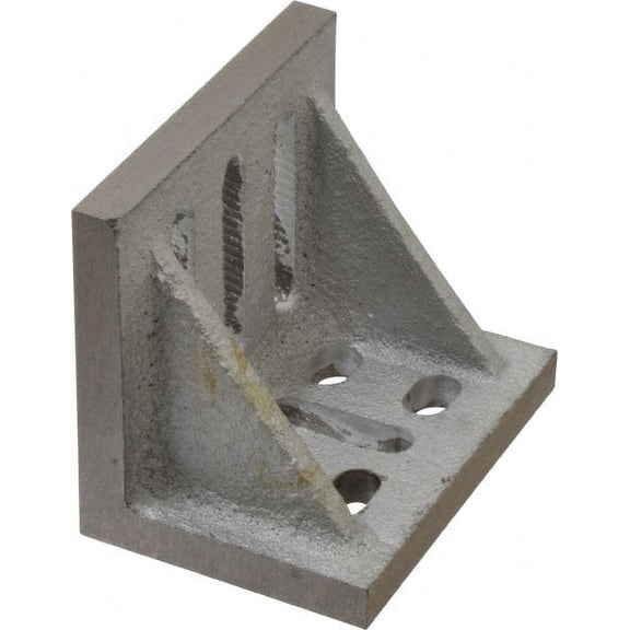 Value Collection 3-1/2" Wide x 2-1/2" Deep x 3" High Cast Iron Partially Machined Angle Plate