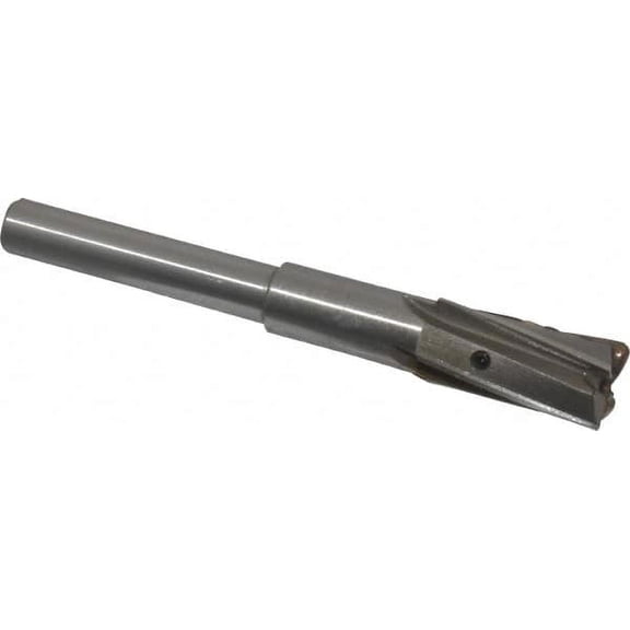Value Collection 3/4" Diam, 1/2" Shank, Diam, 4 Flutes, Straight Shank, Interchangeable Pilot Counterbore