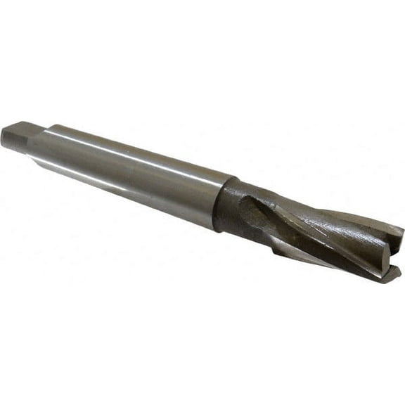Value Collection 3/4" Diam, 3 Flutes, Morse Taper Shank, Interchangeable Pilot Counterbore