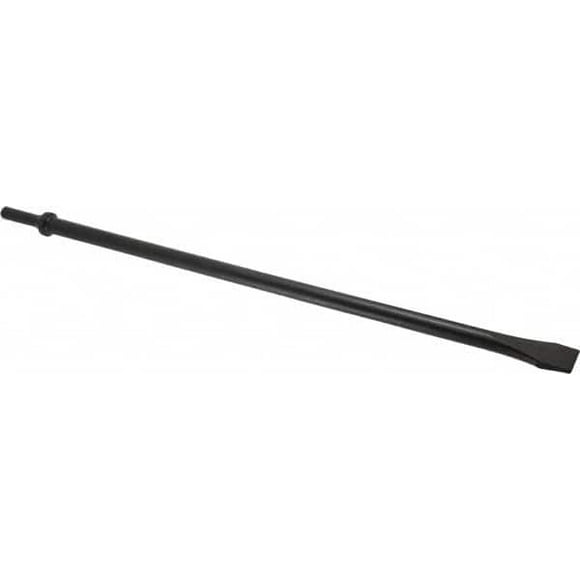 Value Collection 3/4" Head Width, 18" OAL, Flat Chisel Round Shank, Steel