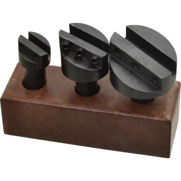 Value Collection 3 Piece, 1/2" Shank Diam, 3/4" to 1-1/2" Max Head Diam, Straight Shank, Fly Cutter Set