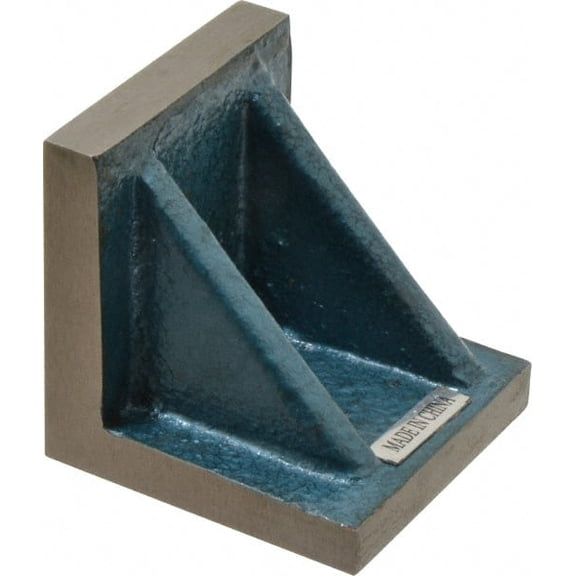 Value Collection 3" Wide x 3" Deep x 3" High Cast Iron Precision-Ground Angle Plate