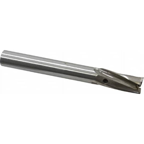 Value Collection 35/64" Diam, 1/2" Shank, Diam, 3 Flutes, Straight Shank, Interchangeable Pilot Counterbore