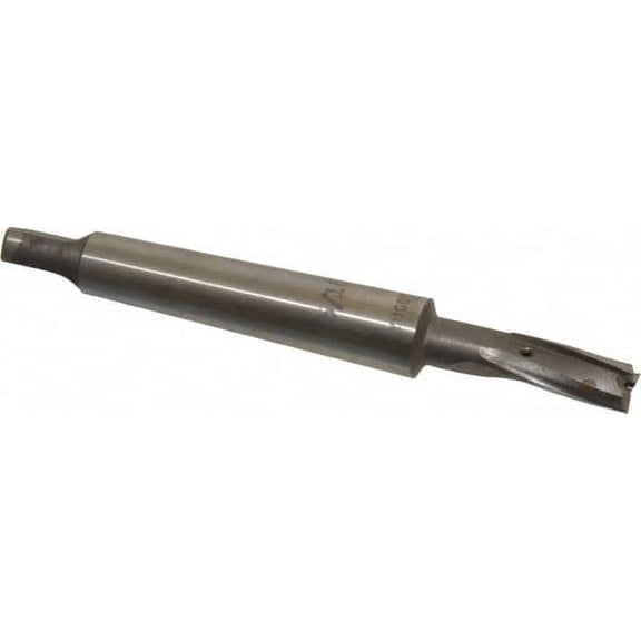 Value Collection 5/16" Diam, 3 Flutes, Morse Taper Shank, Interchangeable Pilot Counterbore