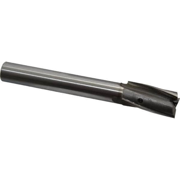 Value Collection 51/64" Diam, 5/8" Shank, Diam, 3 Flutes, Straight Shank, Interchangeable Pilot Counterbore