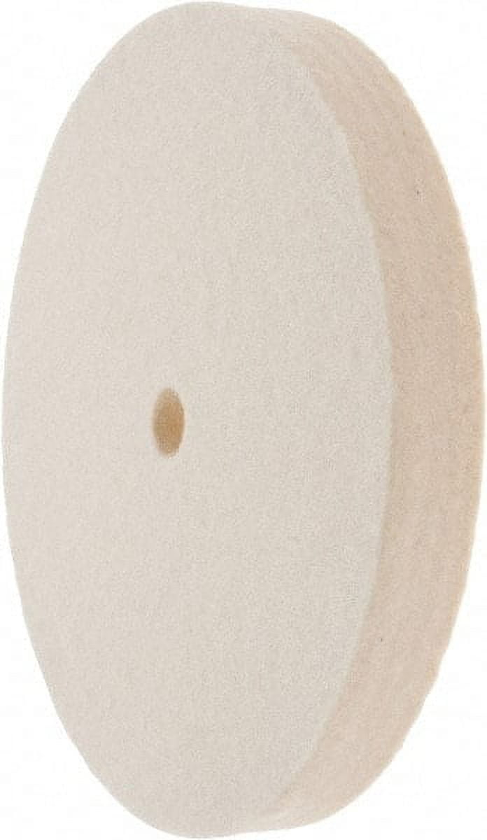 Value Collection 6" Diam x 3/4" Thick Unmounted Buffing Wheel 1 Ply, Polishing Wheel, 1/2" Arbor