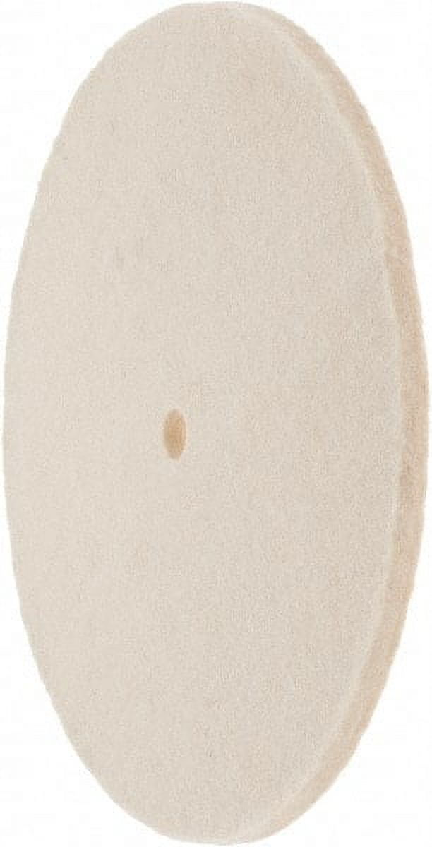 Value Collection 8" Diam x 1/4" Thick Unmounted Buffing Wheel 1 Ply, Polishing Wheel, 1/2" Arbor
