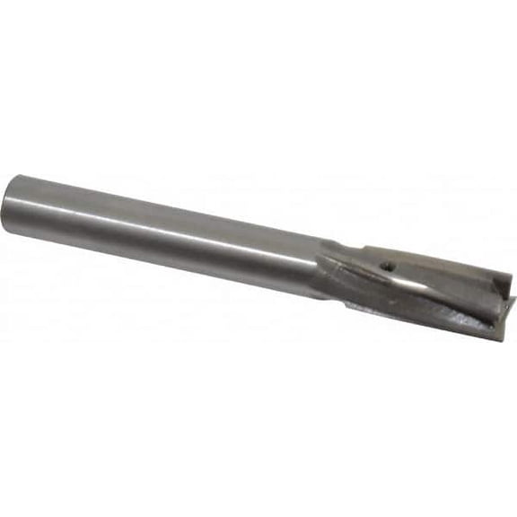 Value Collection 9/16" Diam, 1/2" Shank, Diam, 4 Flutes, Straight Shank, Interchangeable Pilot Counterbore