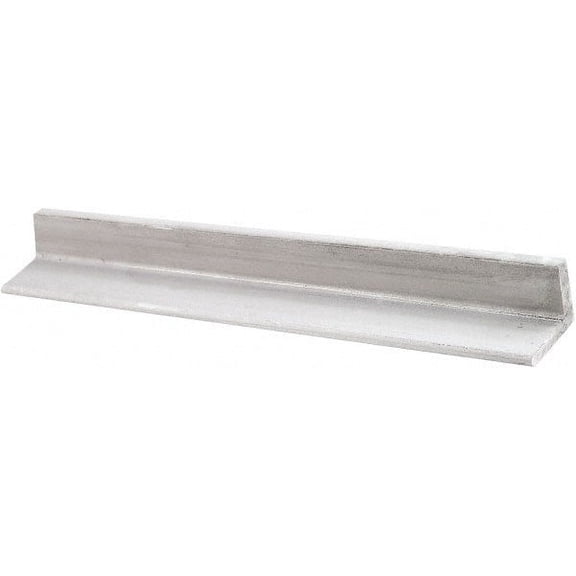 Value Collection Aluminum Alloy 6061 Solid Angle 1/8" Thick x 2" Wide x 48" Long