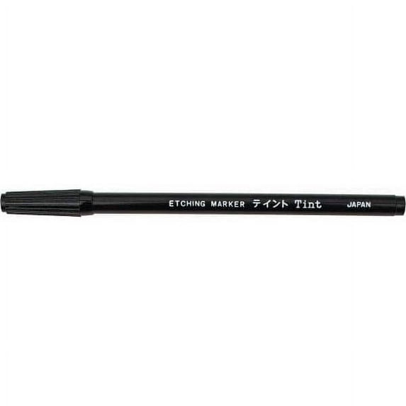 Value Collection - Black Acid Solution Marker - Felt Tip (10 Pack)