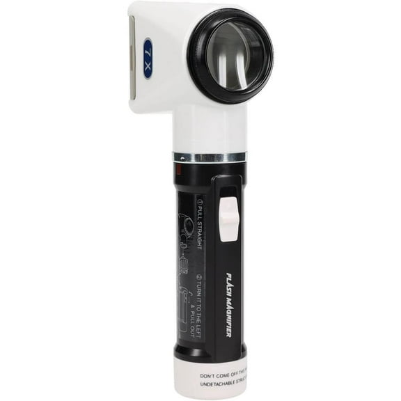 Value Collection Illuminated Magnifier: 7x Magnification, 1.25" Diameter Lens