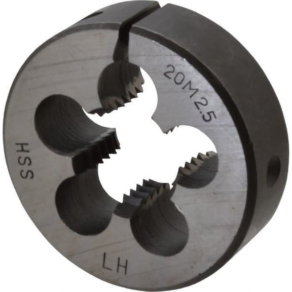 Value Collection M20x2.50 Metric Coarse High Speed Steel Round Adjustable Die