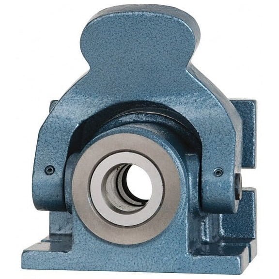 Value Collection Series 5C, Horizontal/Vertical Standard Collet Holding Fixture Manually Activated, 4-1/2" Base Diam Width, 4" High