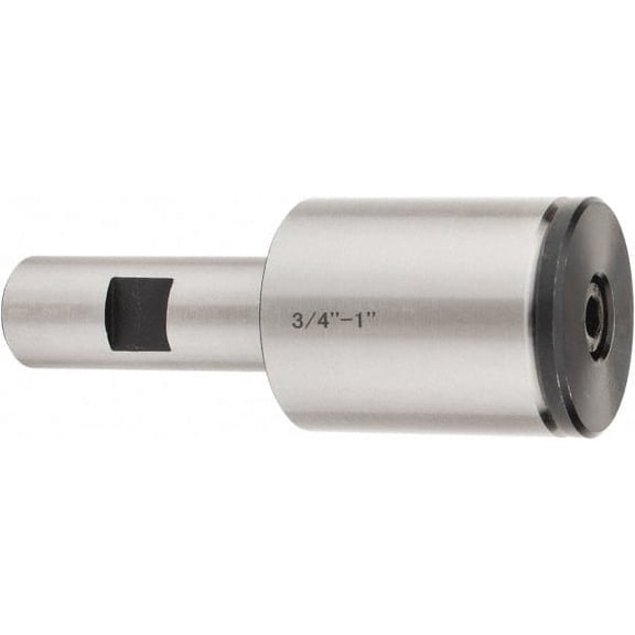 Value Collection Slitting/Slotting Saw Arbor Straight Shank, 3/4" Shank Diam, 3.94" OAL, For 1" Cutter Hole Diam