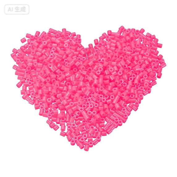 Value Fuse Beads Refill Pack,2.6mm/5.0mm Pony Bead Compatible with Perler Beads for DIY Arts and Crafts