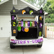Value Haunted House Trunk-or-Treat Decorating Kit, Party Decor, Halloween, 17 Pieces