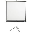 thumbnail image 1 of Value Line Tripod Projection Screen, Black Housing, 70x70", Matte White, 1 of 4