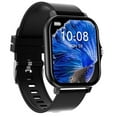 thumbnail image 1 of Value for Money GT20 Y13 Bluetooth Smartwatch Stainless Steel Strap Multi-Language Support Fitness Tracking Call & Message Alerts for iOS & Android|Plastic Black, 1 of 9