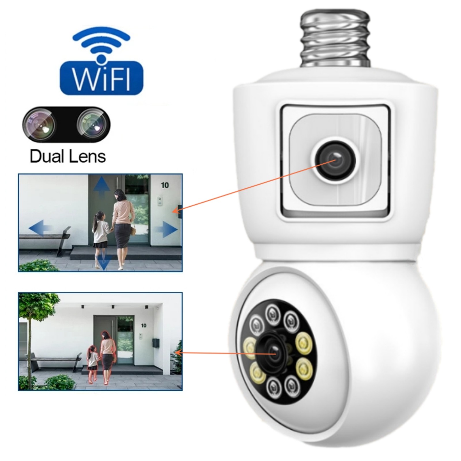 Value for Money, Wireless Indoor Security Camera, Night Vision Home