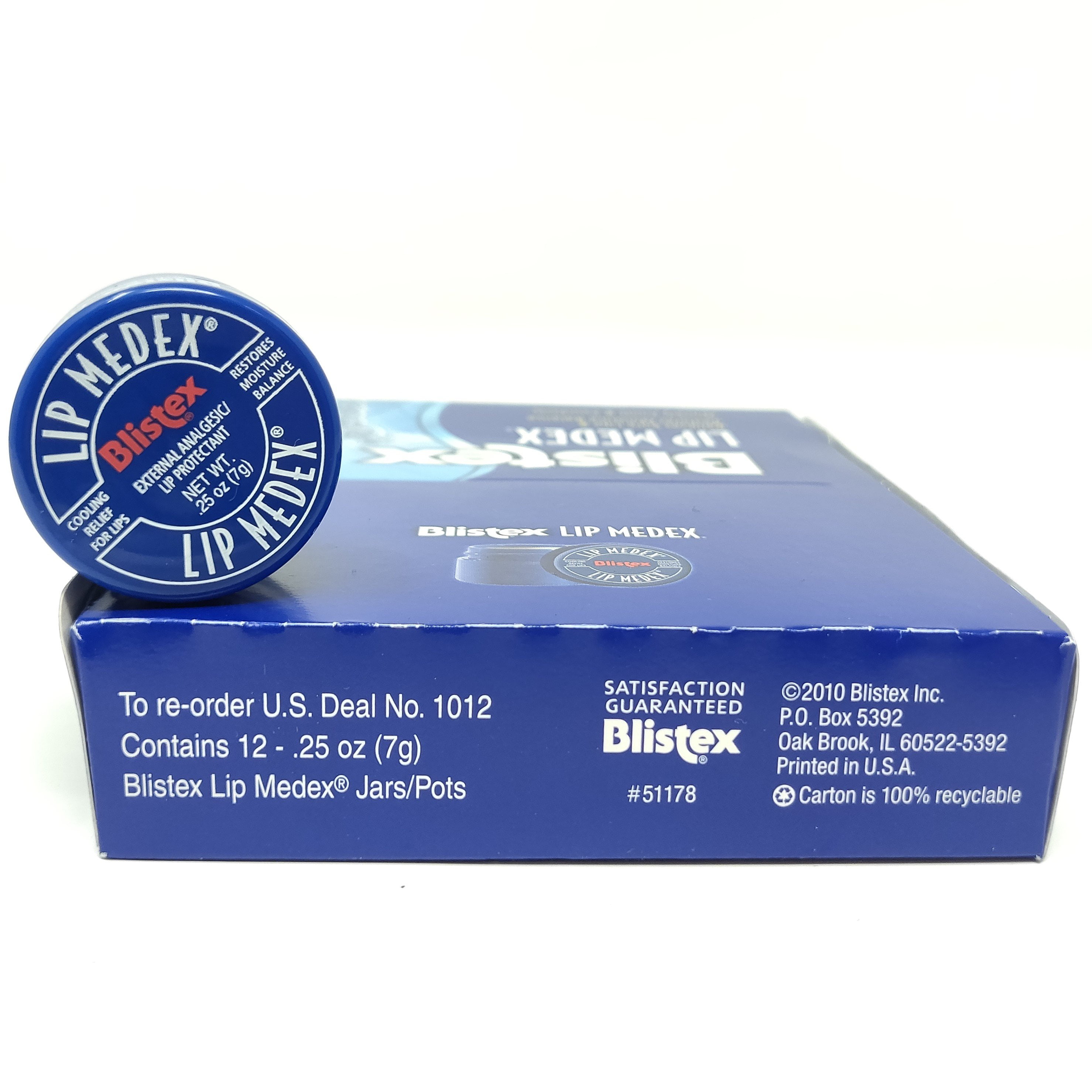 Value Pack Blistex Lip Medex Cooling Relief Lip Protectant Lip Balm