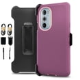 thumbnail image 1 of Value Pack ! For Motorola Moto Edge + Plus 2022 Moto Edge Plus 5G UW 2022 Moto Edge 30 Pro Phone Case 360° Cover Clip Kickstand Holster Hybrid Shock Bumper, 1 of 4