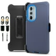 thumbnail image 1 of Value Pack ! For Motorola Moto Edge + Plus 2022 Moto Edge Plus 5G UW 2022 Moto Edge 30 Pro Phone Case 360° Cover Clip Kickstand Holster Hybrid Shock Bumper, 1 of 4