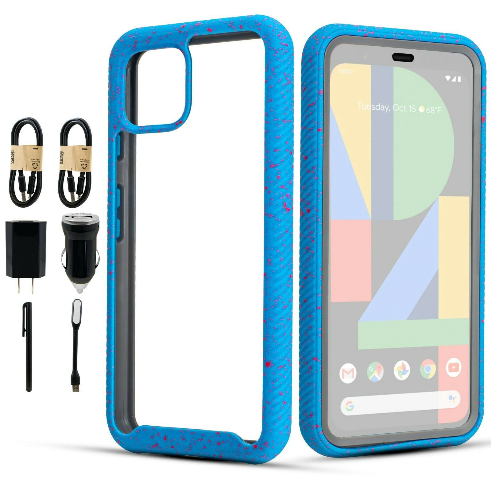 Tpu Pixel 4xl Clear Case Google Pixel XL Cover Soft 4D Design