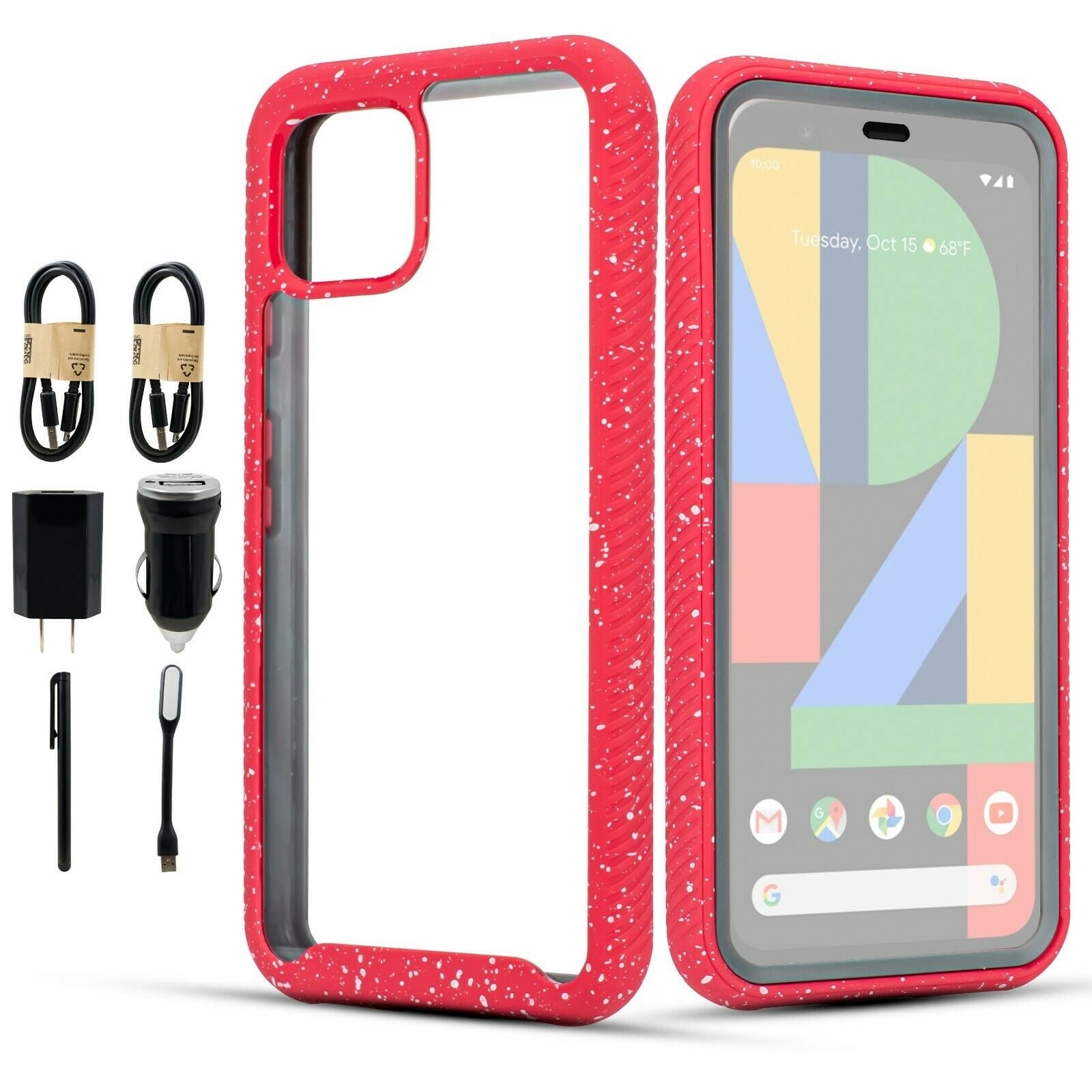 Clear Case Google Pixel Phone Cover Value Pack! For Google Pixel