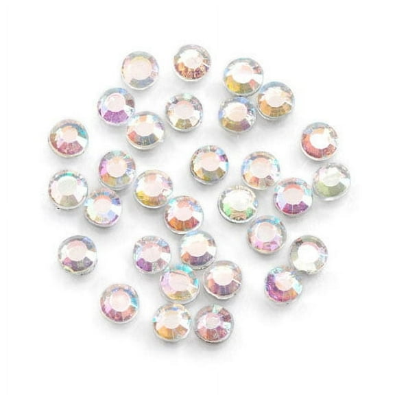 Value Pack Hot Fix Glass Stones Crystal AB 3mm 1000 pcs