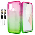 thumbnail image 1 of Value Pack ! for OnePlus Nord 1+Nord N100 Glitter Bling Full Body Built In Screen Protector Phone Case PU Shock Bumper Scratch Guard Skin Wrap Slim Cover, 1 of 4