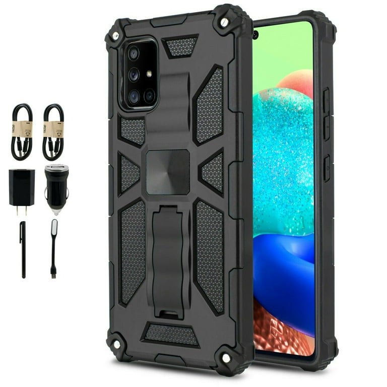 Value Pack for Samsung Galaxy A71 5G (NOT FIT 4G) with Tempered